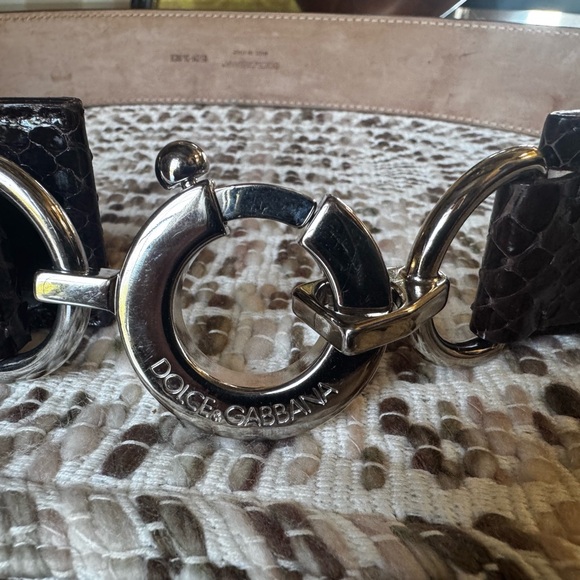 Vintage Dolce & Gabbana Calf Hair Belt - Picture 4 of 12